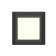 George LED 3.5W 3CCT Απλίκα Εξωτερικού Χώρου Ανθρακί IP65 D:12.4cmx12.4cm - it-Lighting