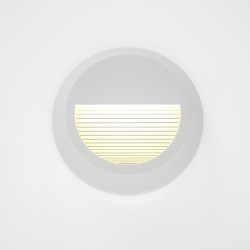Maroon LED 2W 3CCT Απλίκα Εξωτερικού Χώρου Λευκό IP65 D:15cmx2.7cm - it-Lighting