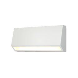 LED 3W 3CCT Απλίκα Εξωτερικού Χώρου Λευκό IP65 D16cmx7cm - it-Lighting