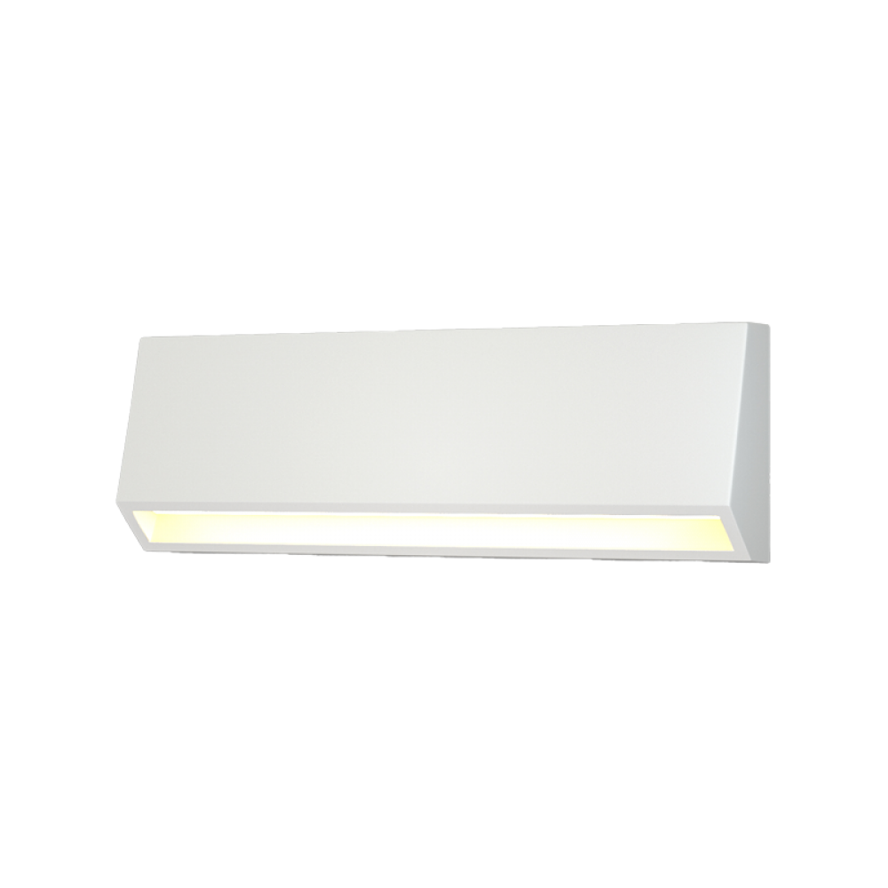 LED 4W 3CCT Απλίκα Εξωτερικού Χώρου Λευκό IP65 D22cm x 8cm - it-Lighting