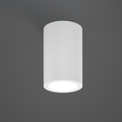 Chelan 1xGU10 Φωτιστικό Σποτ Εξωτερικού Χώρου Λευκό IP44 D:10.3cm x 6cm - it-Lighting