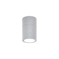 Chelan 1xGU10 Φωτιστικό Σποτ Εξωτερικού Χώρου Γκρι IP44 D:10.3cm x 6cm - it-Lighting