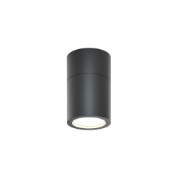 Chelan 1xGU10 Φωτιστικό Σποτ Εξωτερικού Χώρου Ανθρακί IP44 D:10.3cm x 6cm - it-Lighting