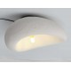 Πλαφονιέρα Οροφής Λευκή Από Πολυστερίνη D40cm 1xE27 Φιλοσοφίας Wabi-Sabi