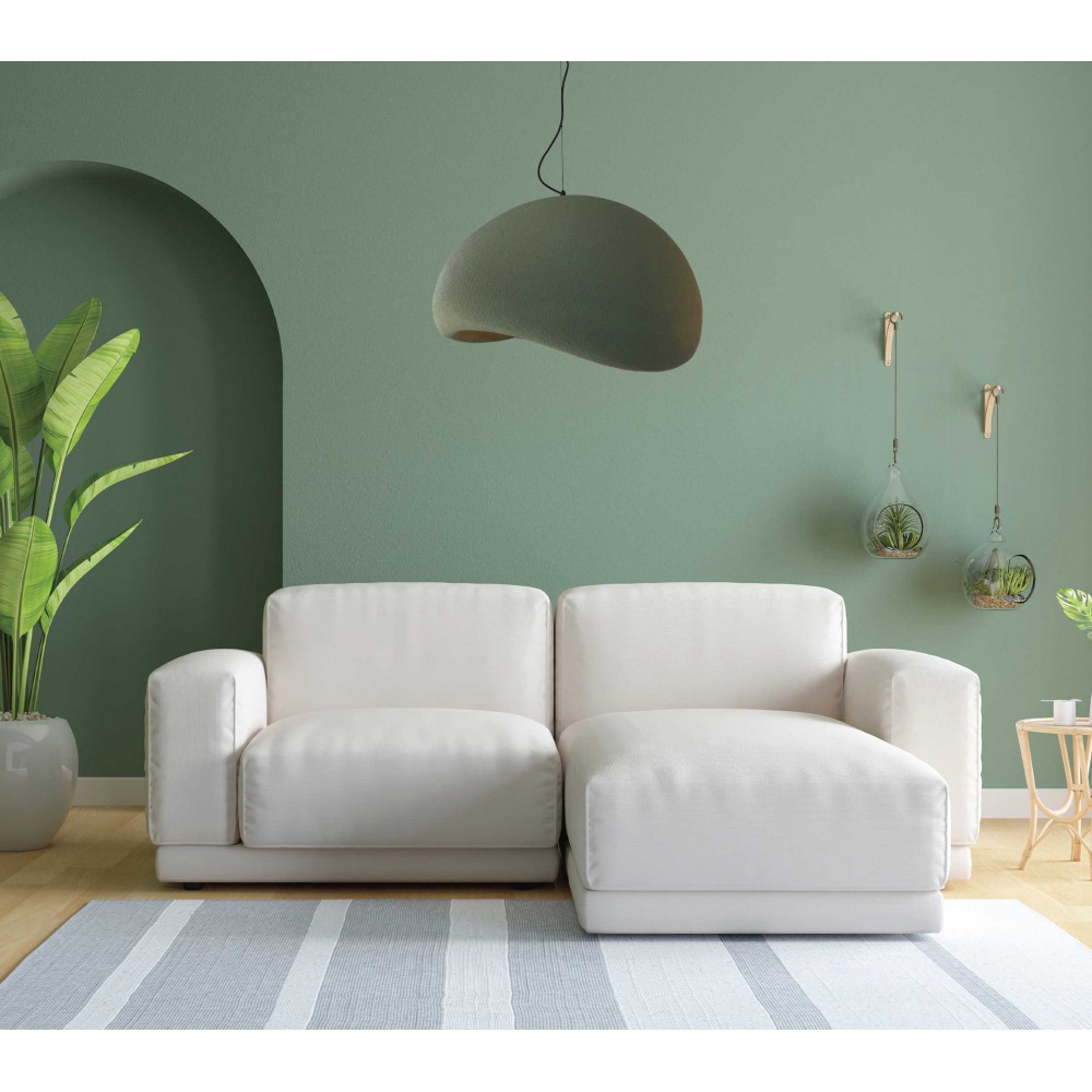 Κρεμαστό Φωτιστικό Μονόφωτο Από Πολυστερίνη Viridian Green 60cm 1xE27 Mudcraft-A60 GR LUCIDO