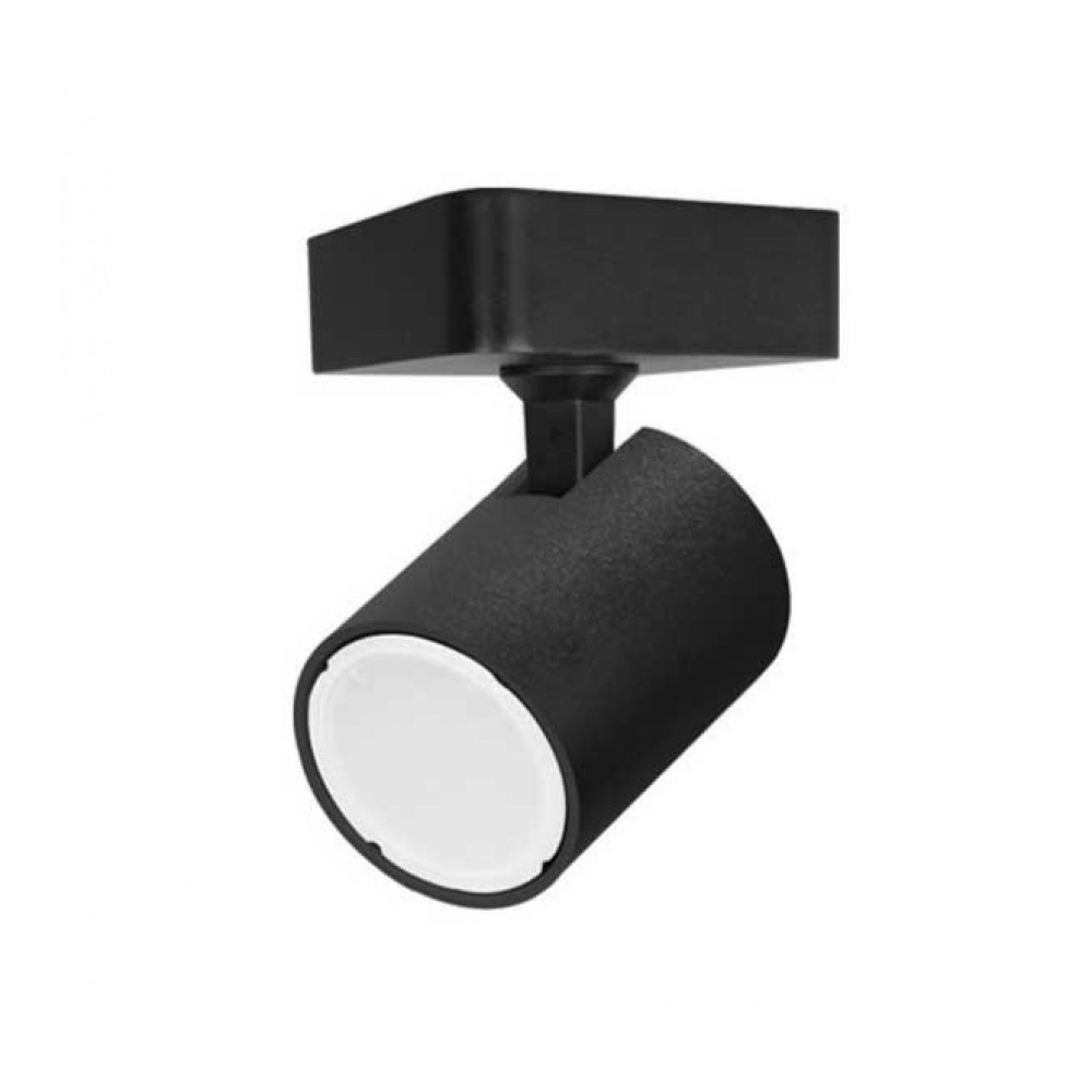 Φωτιστικό Σποτ Μαύρο Αλουμινίου 1x GU10 LED SPOTY-1 LUCIDO