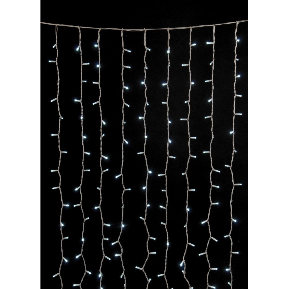 200Led Σταθερή Συμμετρική Κουρτίνα Rubber Με Επέκταση Ip65 Και Πρίζα Σούκο 200 x 100(h)cm,Λευκό Καλώδιο/ Λευκό (Πάγου) Λαμπάκι (Kelvin: 6.000 - 10.000) 200Led Σταθερή Συμμετρική Κουρτίνα Rubber Με Επέκταση Ip65 Και Πρίζα Σούκο 200 x 100(h)cm,Λευκό Καλώδιο/ Λευκό (Πάγου) Λαμπάκι (Kelvin: 6.000 - 10.000)