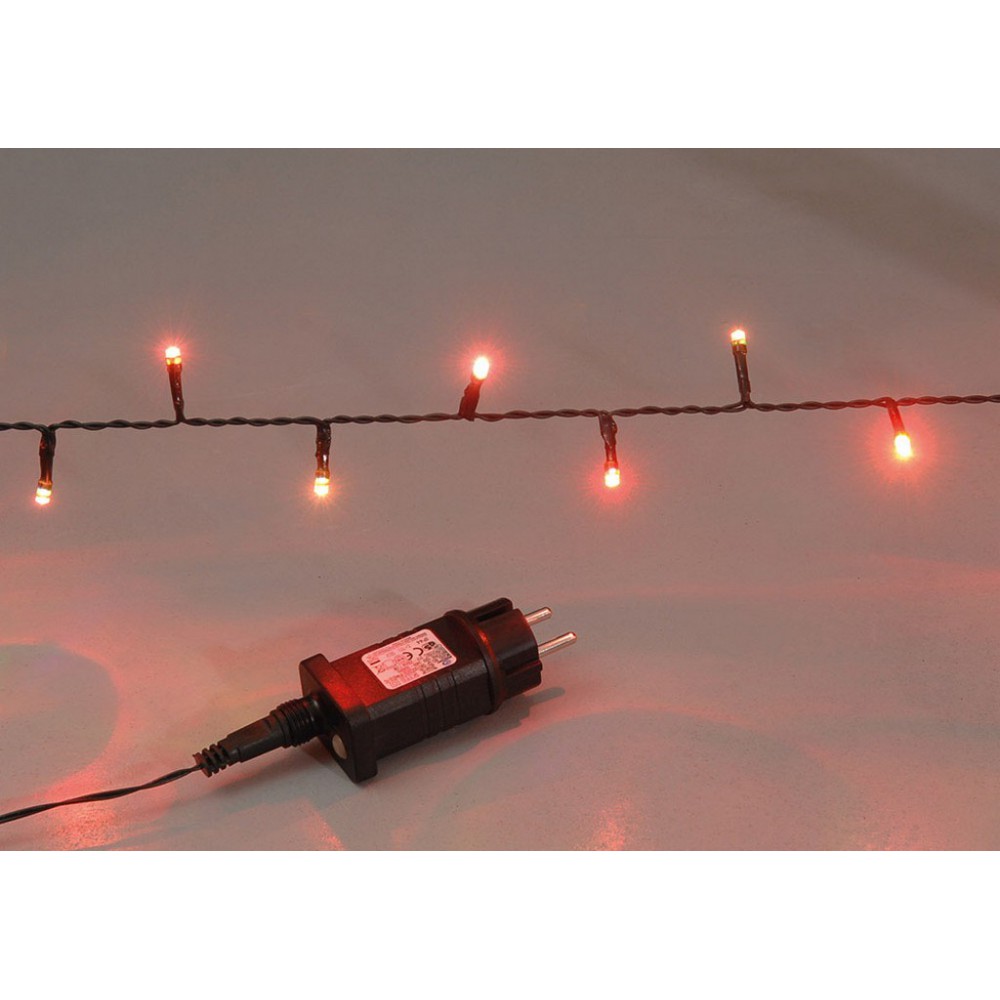 180Led Φωτάκια Rgb 15 Colours Multi Flash Ip44 Με Χειριστήριο Για Προγράμματα Με Πράσινο Καλώδιο Και 5 Διαφορετικούς Φωτισμούς ,9 Μέτρα