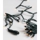 300Led Rubber Λαμπάκια Επεκτεινόμενα Με Πράσινο Καλώδιο/Θερμό Λαμπάκι ,Ip44 , 15 Μέτρα (Kelvin: 2.500 - 2.800)