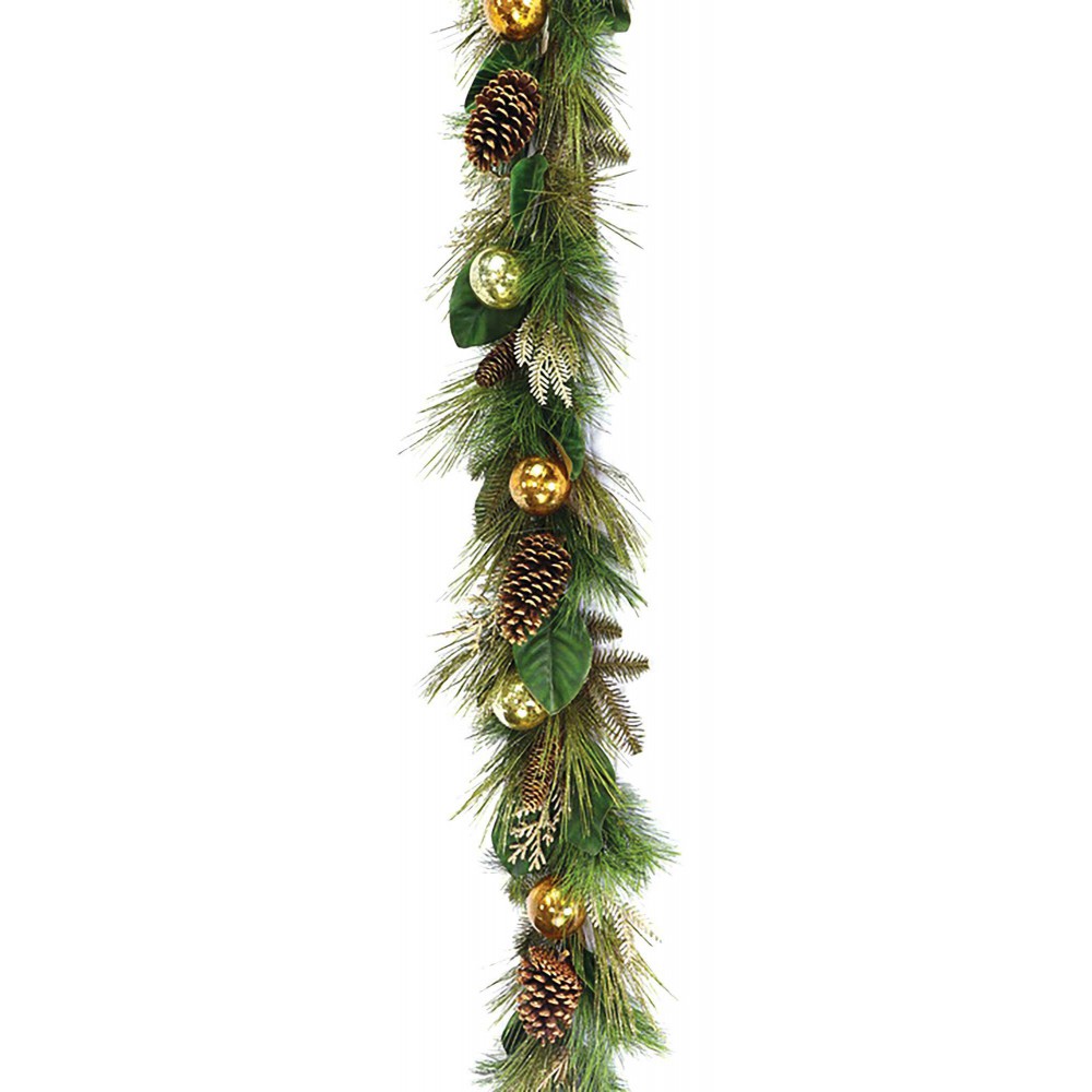 Στολισμένη Χριστουγεννιάτικη Γιρλάντα 180cm