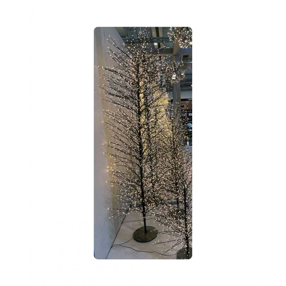 Led Φωτιζόμενο Χριστουγεννιάτικο Δέντρο - 3300Led Και Θερμό Φωτισμό 300cm IP44