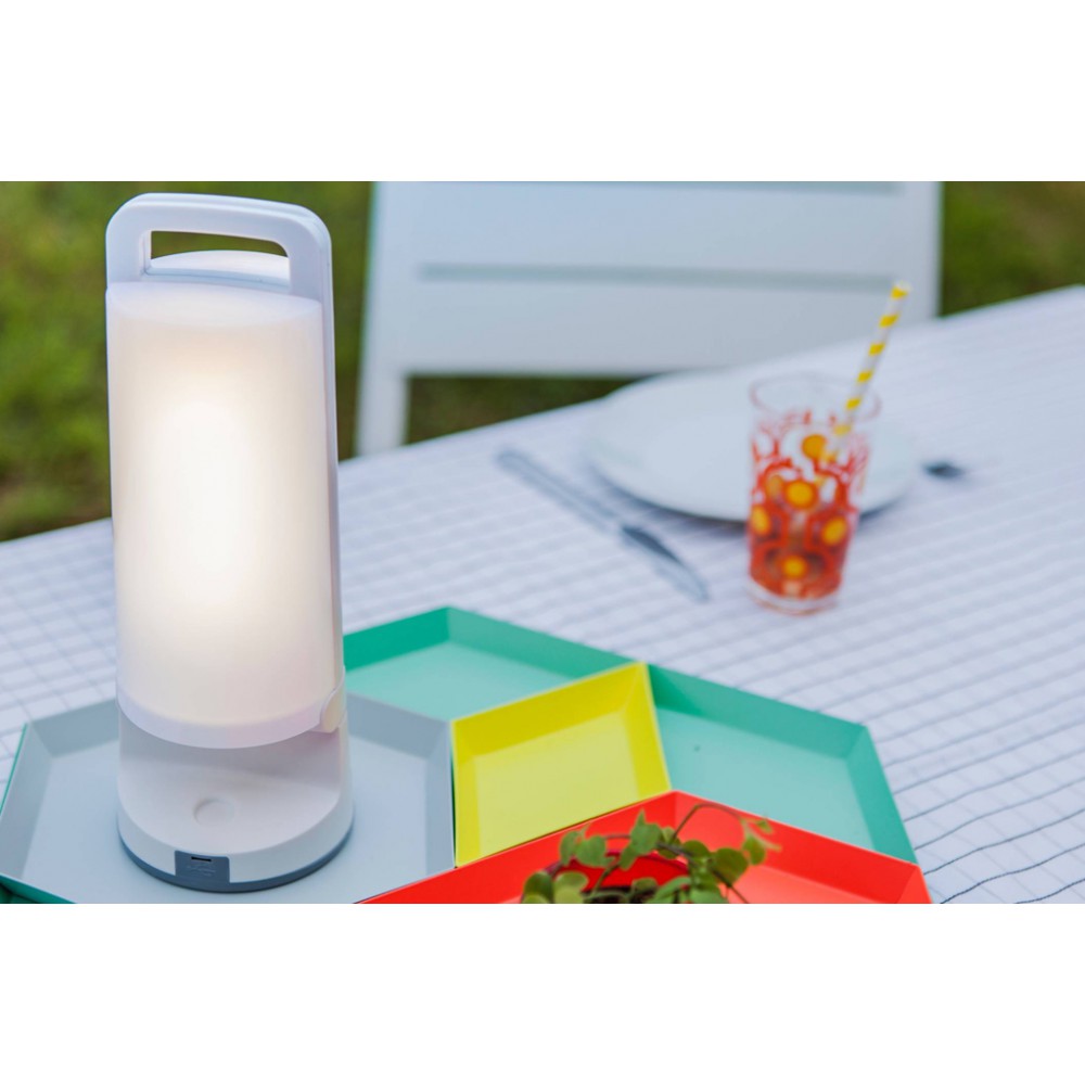 LED Ηλιακό Φωτιστικό Κήπου Λευκό 1.2W 4000K IP54 DRAGONFLY LUTEC