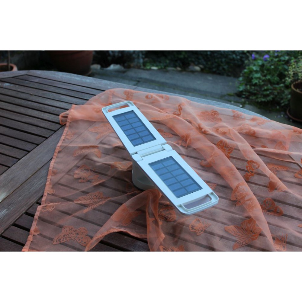 LED Ηλιακό Φωτιστικό Κήπου Λευκό 1.2W 4000K IP54 DRAGONFLY LUTEC