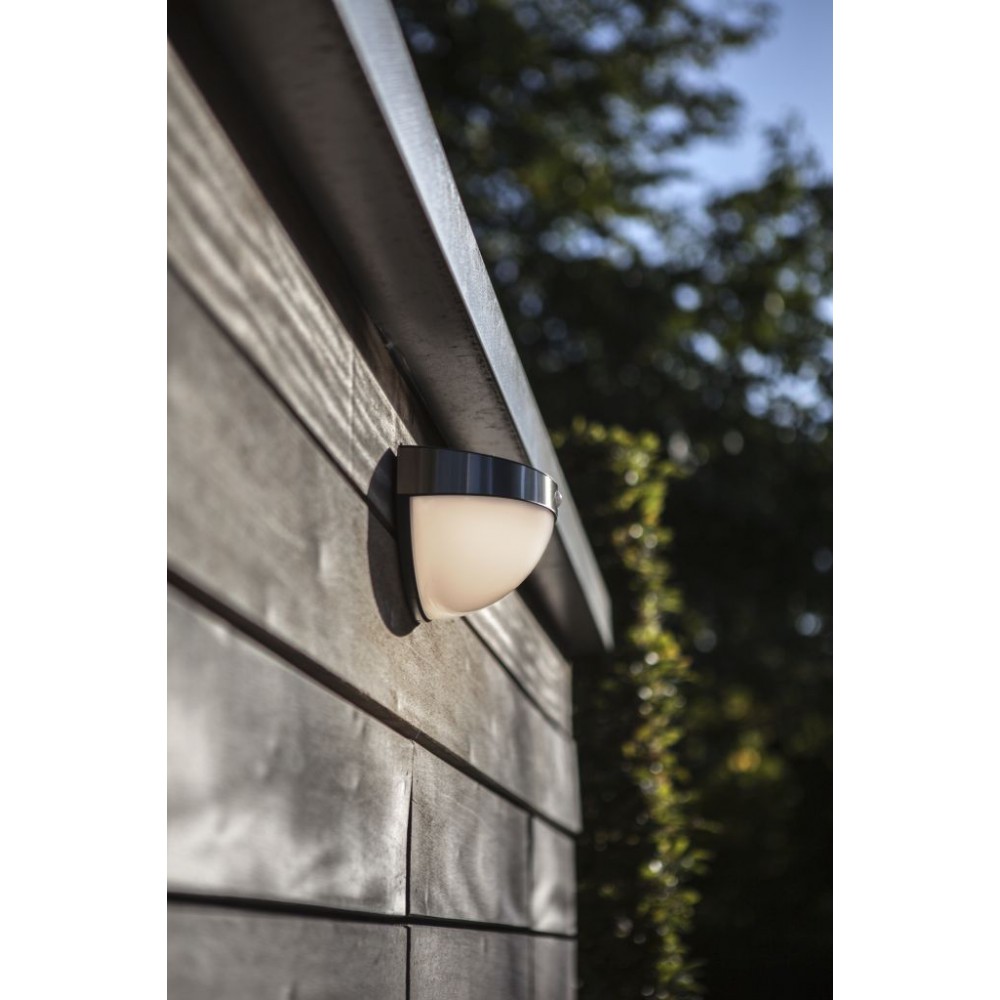 LED Ηλιακό Φωτιστικό Επίτοχιο Με Αισθητήρα 2,3W 4000K IP44 BUBBLE LUTEC
