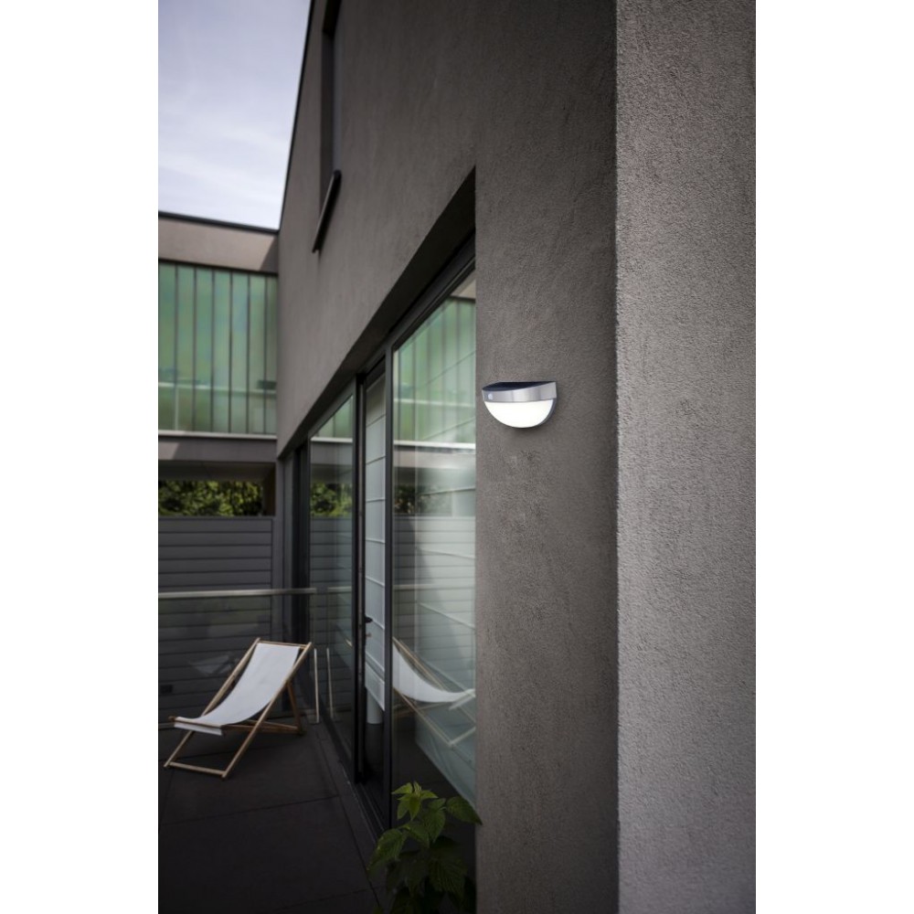 LED Ηλιακό Φωτιστικό Επίτοχιο Με Αισθητήρα 2,3W 4000K IP44 BUBBLE LUTEC