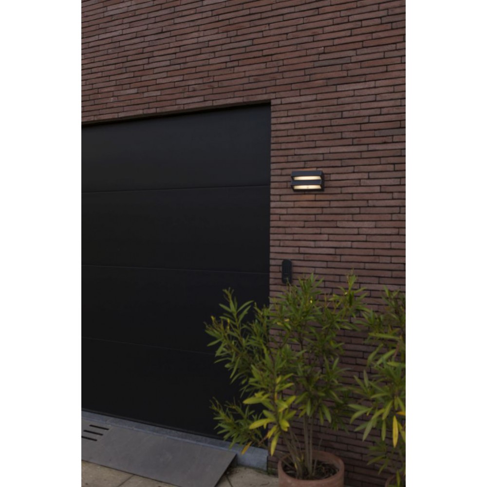 LED Ηλιακό Φωτιστικό Τοίχου Με Αισθητήρα 8.2W IP54 BARLO LUTEC