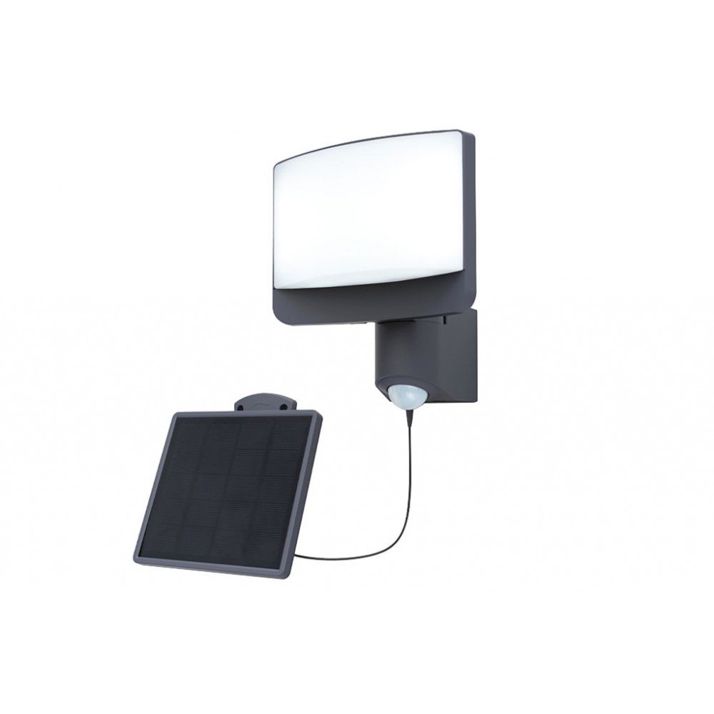 LED Επιτοίχιο Ηλιακό Φωτιστικό Με Αισθητήρα 11W 5000K IP54 SUNSHINE LUTEC