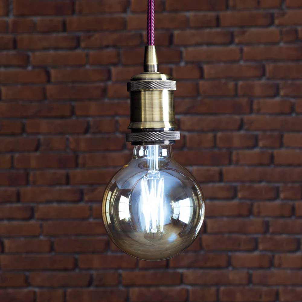 LED Filament CCT TUNABLE Λάμπα 3ης Γενιάς Με Εναλλαγή Φωτισμού G95 7.5W E27 2200K-5500K 240V - LUTEC CONNECT