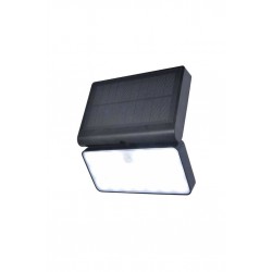 LED Ηλιακό Φωτιστικό Τοίχου Με Αισθητήρα 8,5W IP44 TUDA LUTEC