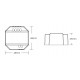Mi-Light AC Triac RF+Push Dimmer 1.36A 100-240V TRI-C1