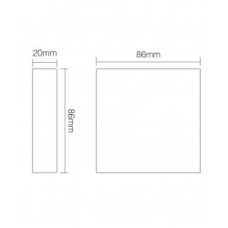 Mi-Light Χειριστήριο τοίχου RGB+CCT B4