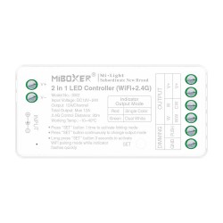 (WiFi+2.4G) Mi-Light MONO/CCT  2 in 1 LED Controller 12A