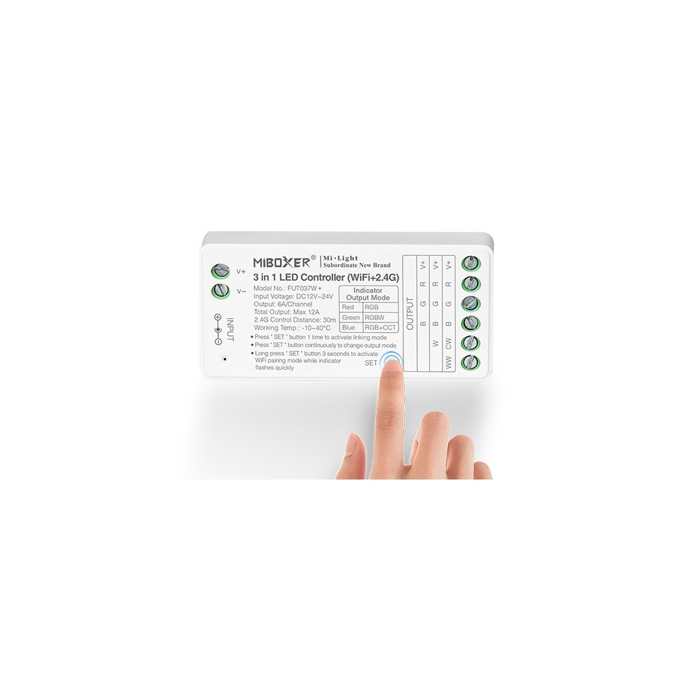  (WiFi + 2.4G) Mi-Light 5 in 1 LED Strip Controller RGB / RGBW / CCT SW5