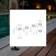 Greta Solar Lamp - Ηλιακό Φορητό Επιτραπέζιο Φωτιστικό IP65 Λευκό - 5 in 1 lamp - New Garden