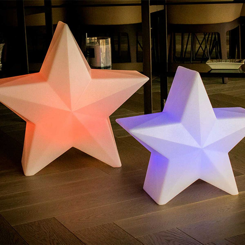 NOVA 60 CHRISTMAS STAR - Επιτραπέζιο Φωτιστικό Φορητό Χριστουγεννιατικό Αστέρι Ηλιακό RGBW IP65 - New Garden