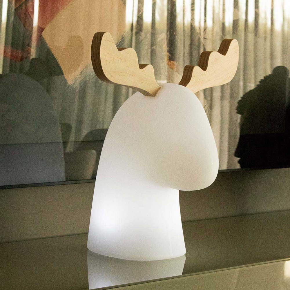 RUDY - Φωτιστικό Χριστουγεννιατικό Τάρανδος Θερμό Λευκό IP20 - New Garden