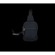 Τσαντάκι ώμου Barbaric black sling bag, 39783-NE