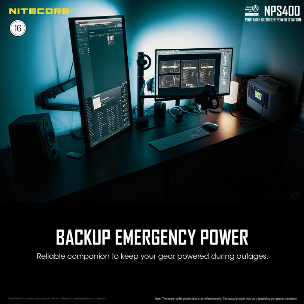 POWER STATION NITECORE NPS400, 117000mAh