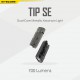 ΦΑΚΟΣ LED NITECORE TIP SE, Μπρελόκ, Rechargeable, Black