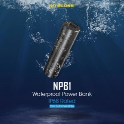 POWER BANK NITECORE NPB1, 5000ma, WaterProof, IP68