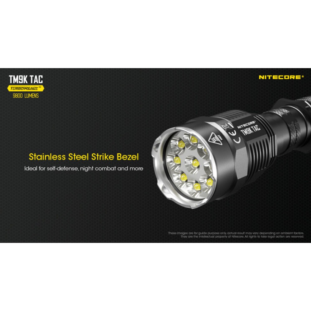 ΦΑΚΟΣ LED NITECORE TM9KTAC, 9800 Lumens