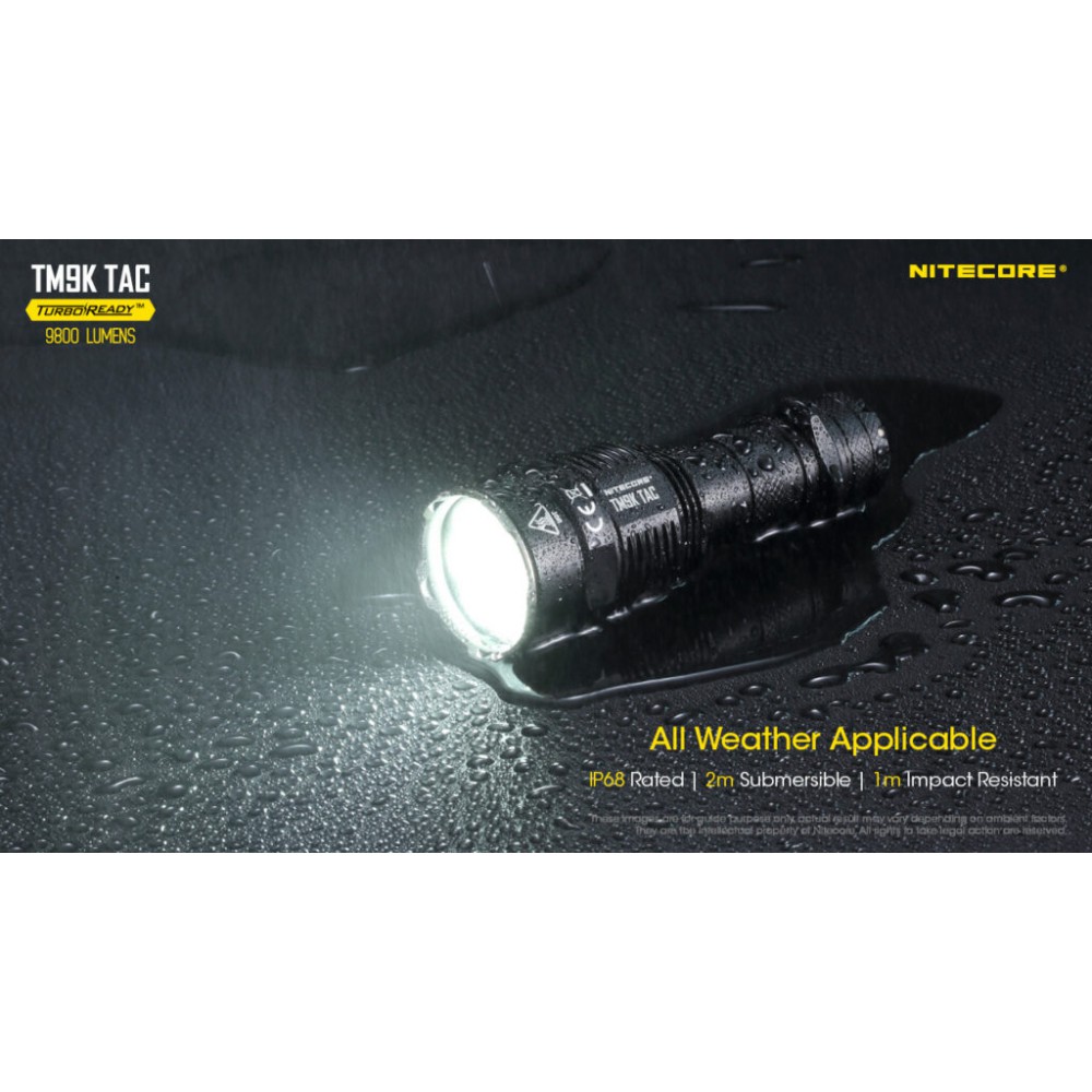 ΦΑΚΟΣ LED NITECORE TM9KTAC, 9800 Lumens
