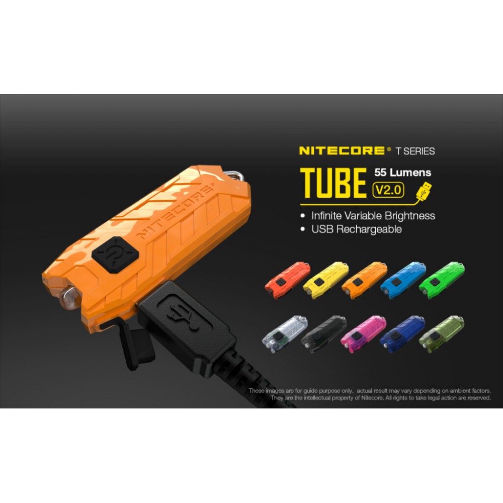 ΦΑΚΟΣ LED NITECORE TUBE, JACINTH, V2.0, 55lumens