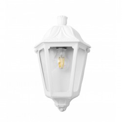 Φωτιστικό Τοίχου Εξωτερικού Χώρου Σε Λευκό Χρώμα 1x E27 60W IP55 - IESSE FUMAGALLI