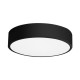 LED Πλαφονιέρα Μεταλλική Μαύρη Φ30cm 21W 1890lm 160° - SpotLight