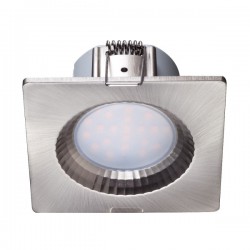 LED Χωνευτό Οροφής Στεγανό ΝΙΚΕΛ ΜΑΤ 5W 450lm 120° IP54 Spotlight