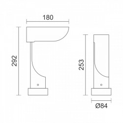 Φωτιστικό LED Γραφείου Μπαταρίας / USB 6W - Spotlight