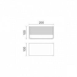 ΑΠΛΙΚΑ ΤΟΙΧΟΥ LED 7W 4000K IP20 - SPOTLIGHT