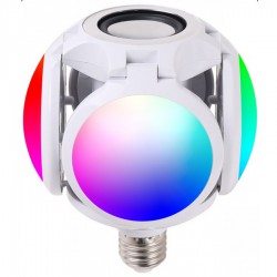 Λάμπα E27 RGB+WHITE ΜΕ BLUETOOTH SPEAKER 30W - Spotlight