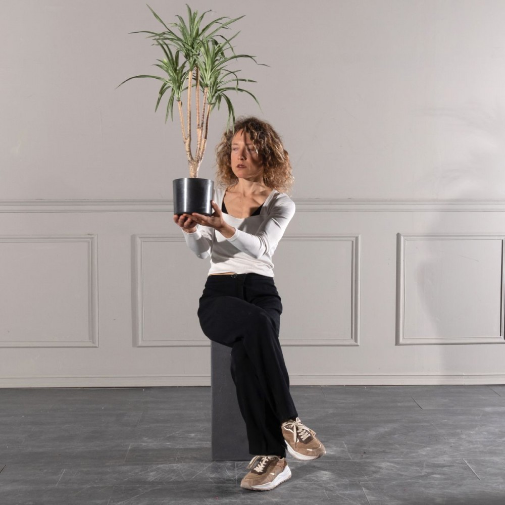 Τεχνητο Φυτο Δρακαινα Πρασινο 80 εκ.