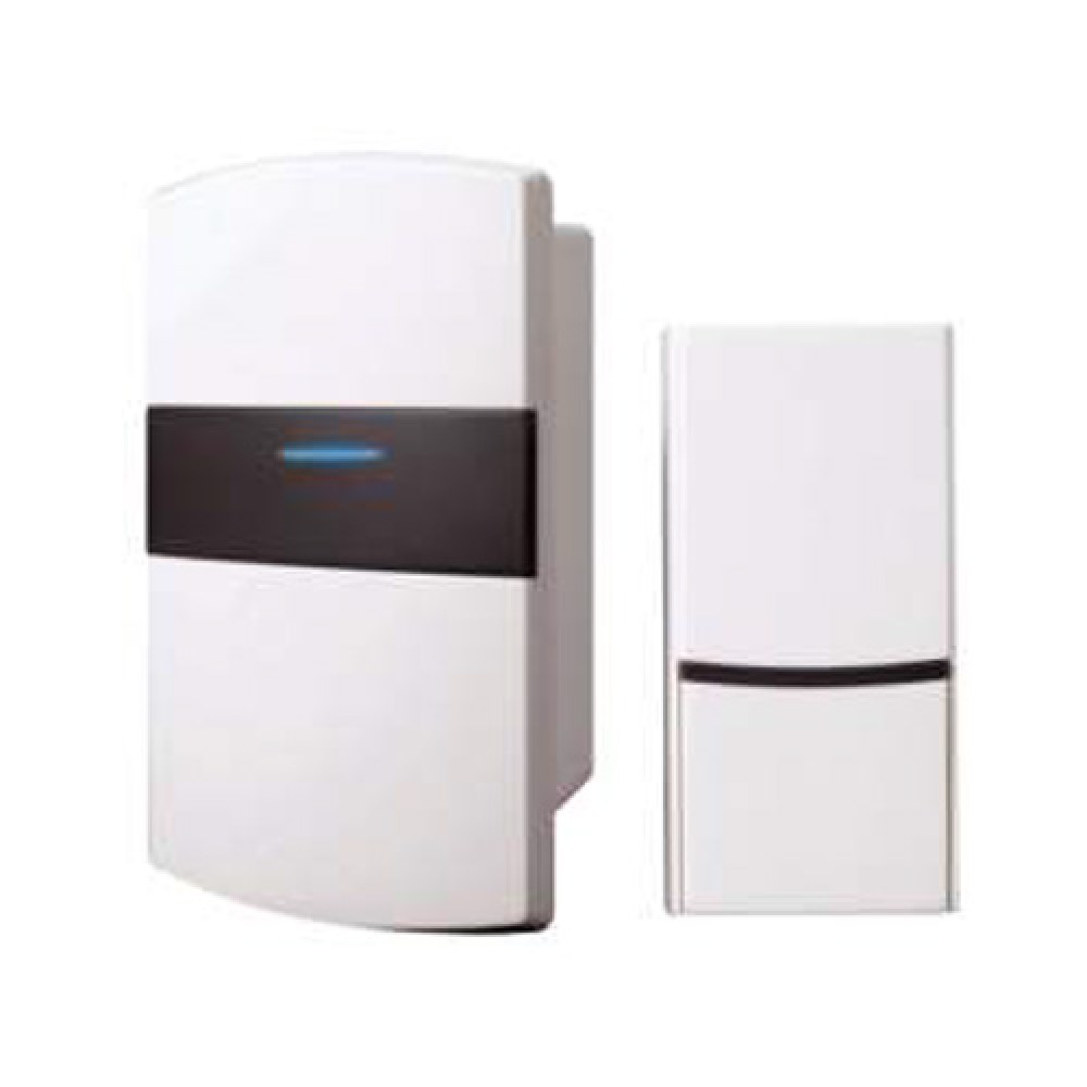 Ασύρματο Κουδούνι Με 32 Μελωδίες Και Ασύρματο Δέκτη Μπαταρίας, 70-85db IP44 - Spotlight