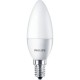 LED Λάμπα Κερί E14 7W 806LM Ψυχρό Λευκό 6500K  Philips
