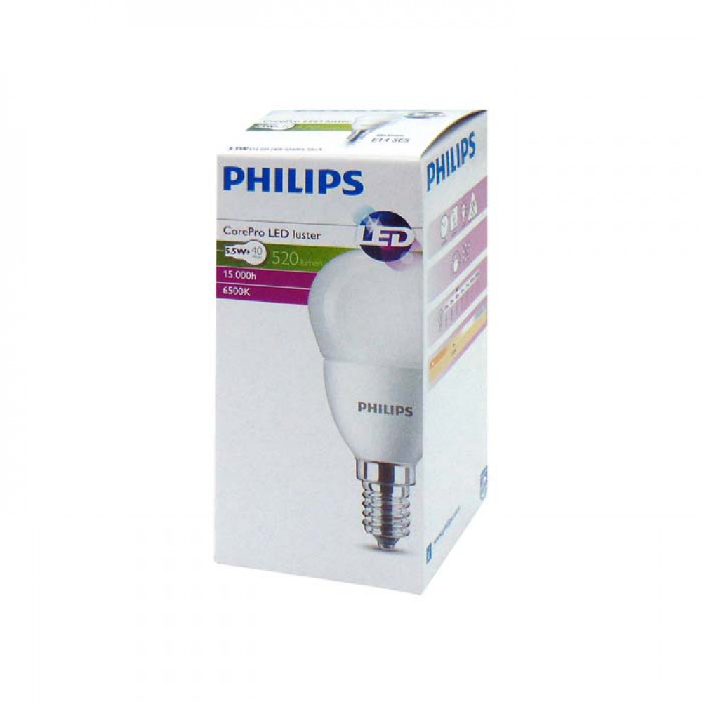LED Λάμπα G45 E14 5.5W - Philips