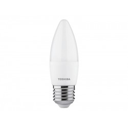 LED Λάμπα TOSHIBA LED C37 E27 7W 6500K