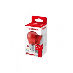 TOSHIBA LED FILAMENT COLOR RED G45 E27 4.5W