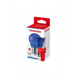 TOSHIBA LED FILAMENT COLOR BLUE G45 E27 4.5W